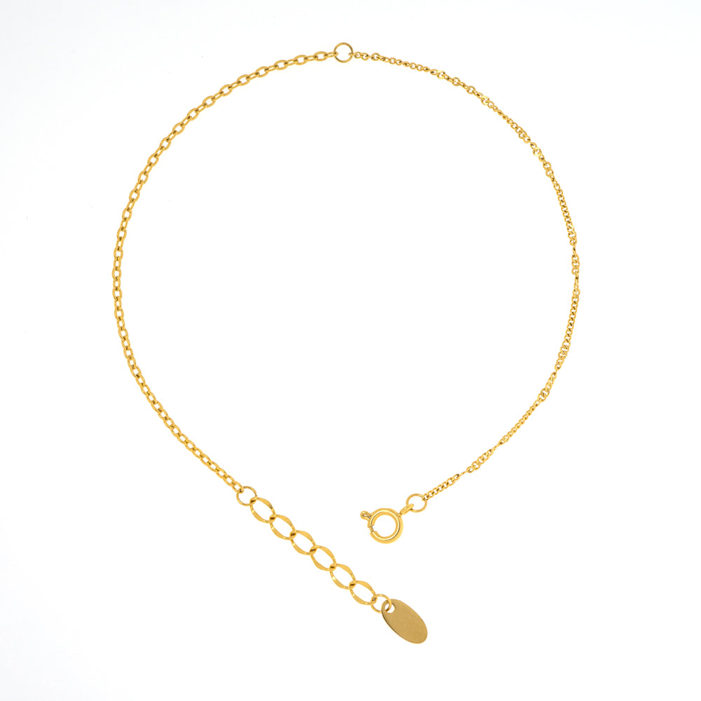 Alavel デザイン チェーン アンクレット ANK6123-a