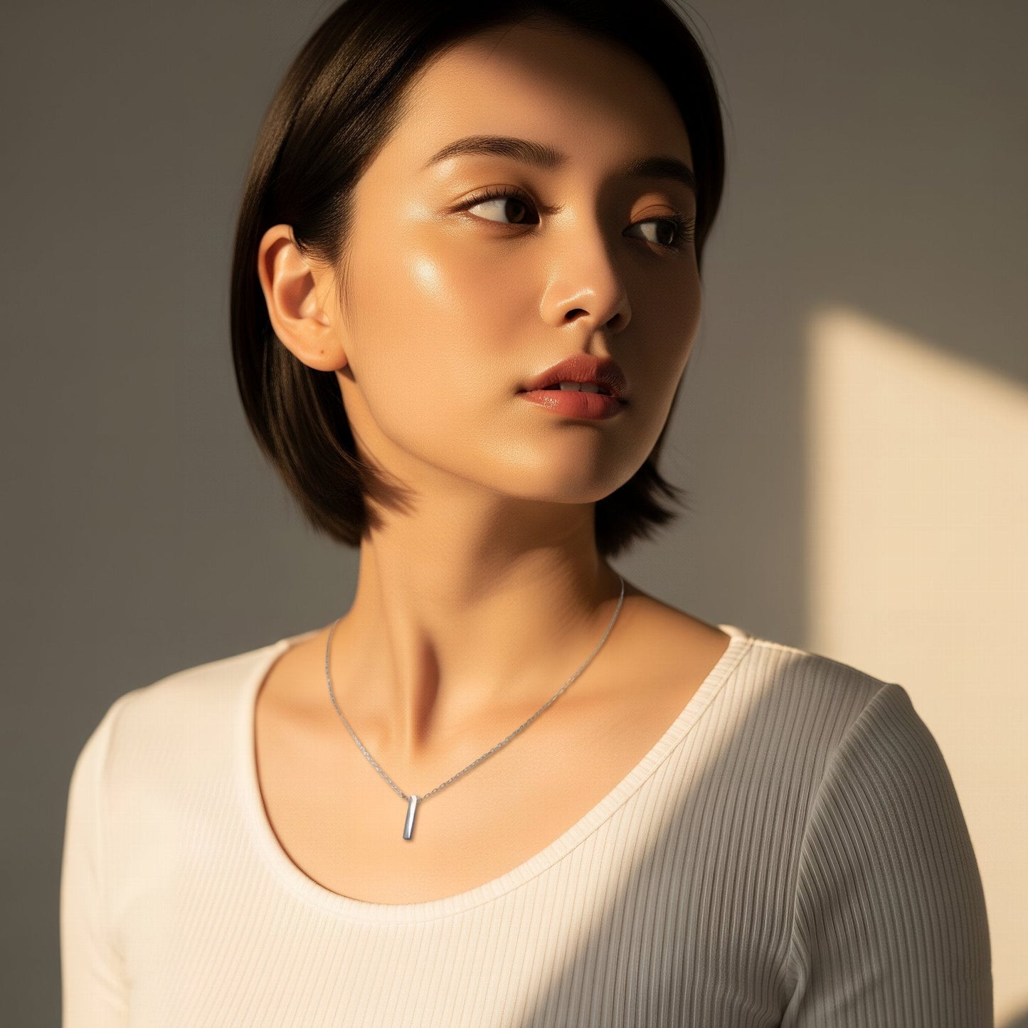 Alavel 選べる スモールペンダントネックレス スクエアタイプ二本セット販売 APP0253