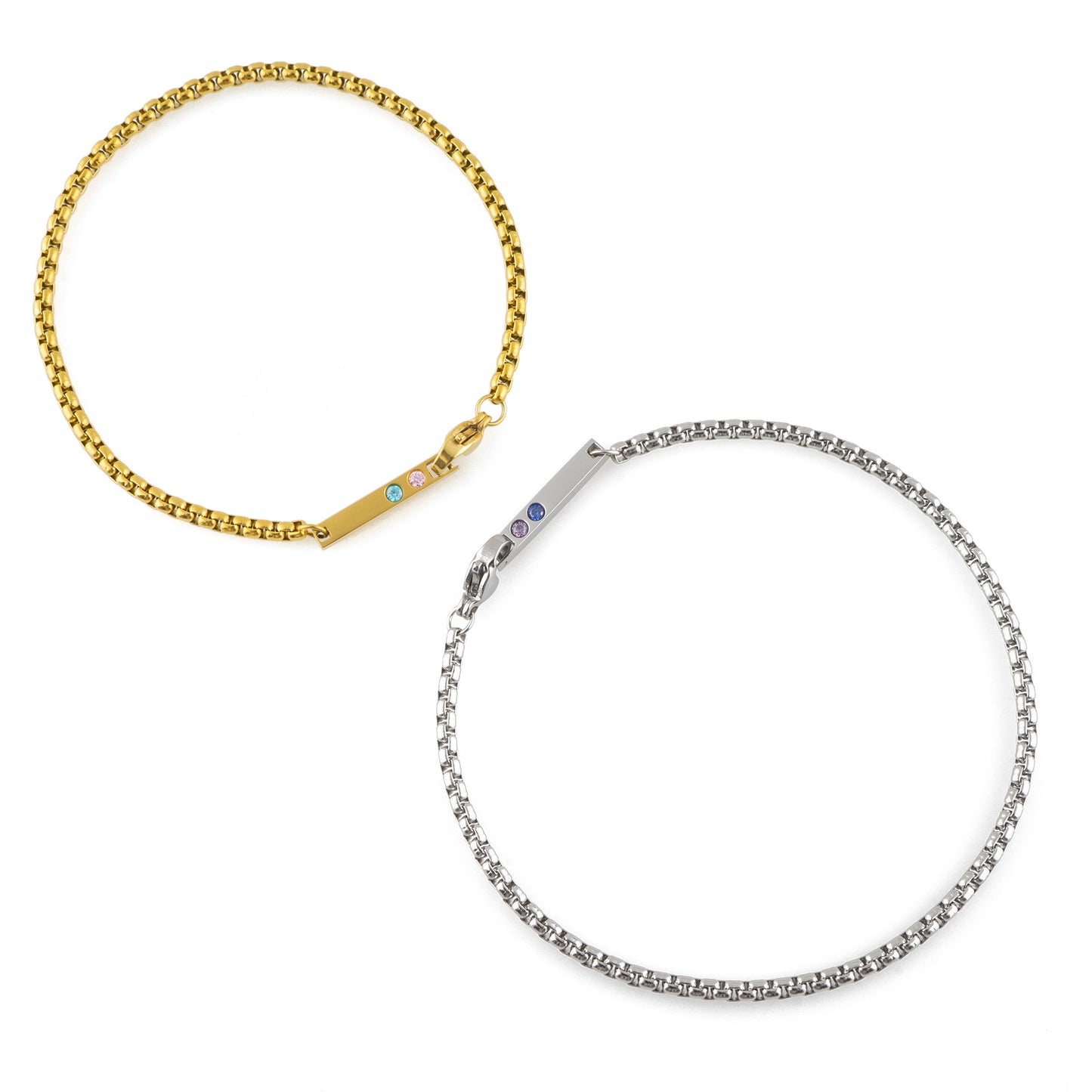 Alavel 選べる チェーン ブレスレット アンクレット ペア販売 ALTO AP1008