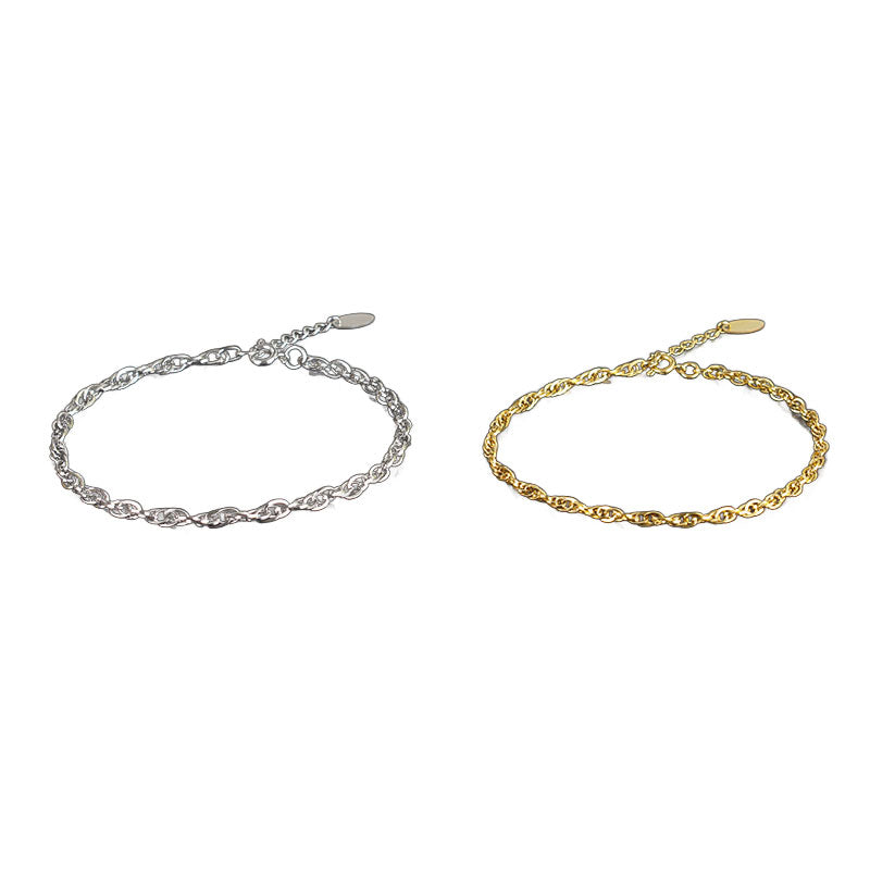 Alavel 選べる アンクレット ペア販売 シンプル チェーン ANK6101