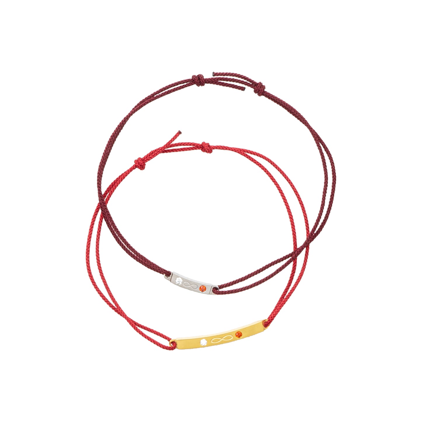 Alavel 選べる 誕生石 コード ブレスレット ペア販売 TWWA APB0111