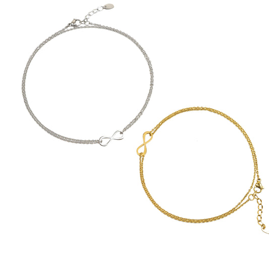 Alavel 選べる チェーン アンクレット ペア販売 1st Infinity APZ0015