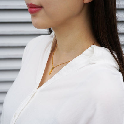 Alavel 選べる 2ストーン バー ネックレス ペア販売 BPS APP0254