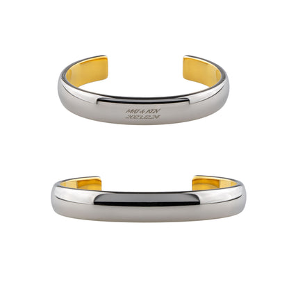 Alavel 選べる バングル ペア販売 シンプル 2トーン APB0525-SHGD APB0526-SHGD