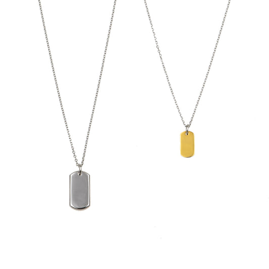 Alavel 選べる ネックレス ペア販売 シンプル 2トーン APP0264-SHGD APP0265-SHGD NEH6013-SH