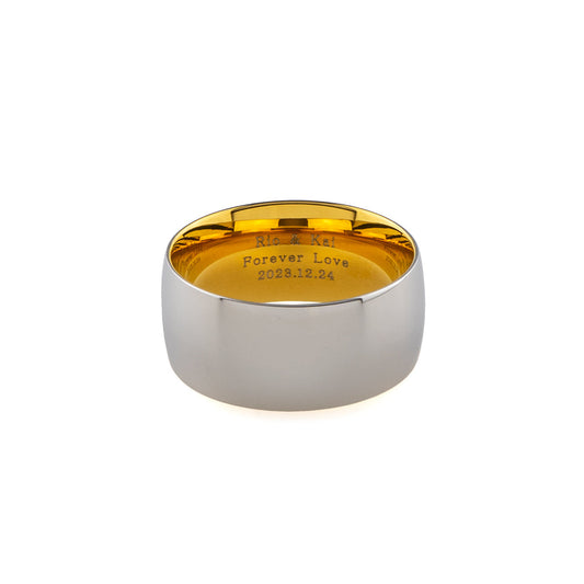 Alavel 選べる リング 単品販売 シンプル 2トーン APR002SHGD