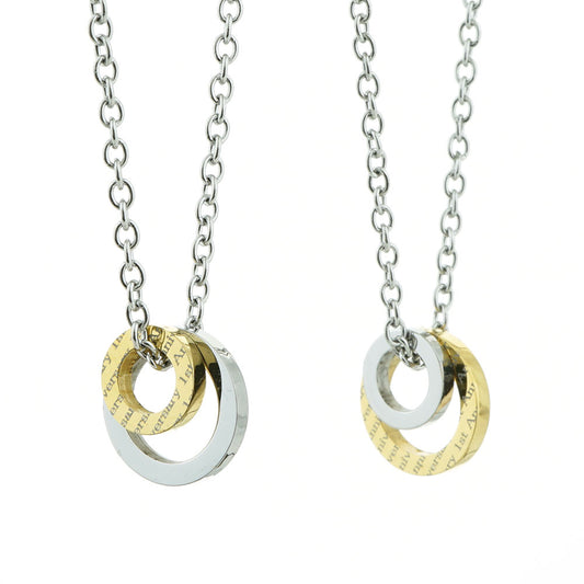 Alavel 選べる チェーン ネックレス ペア販売 2in1 ring APZ0019 APZ0020