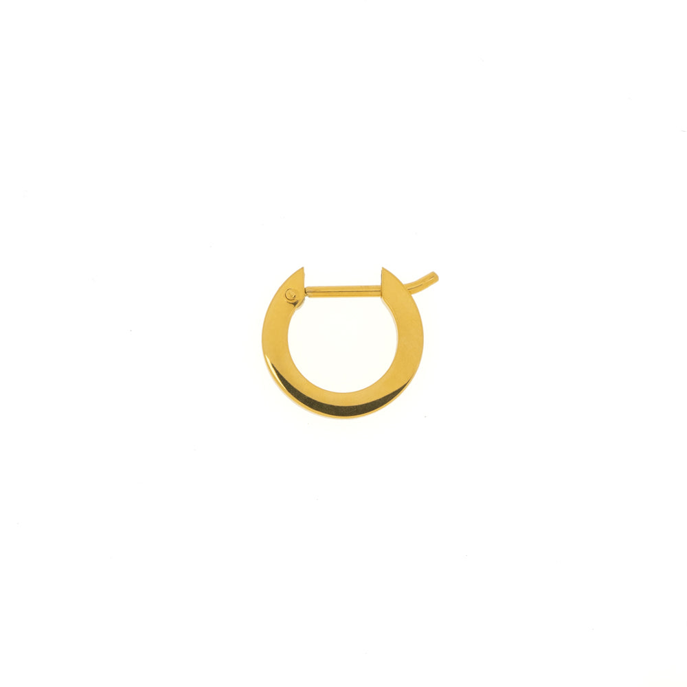 Alavel 選べる フープピアス 遮断機タイプ  スクエア Sサイズ 片耳分 単品販売 PUPS020