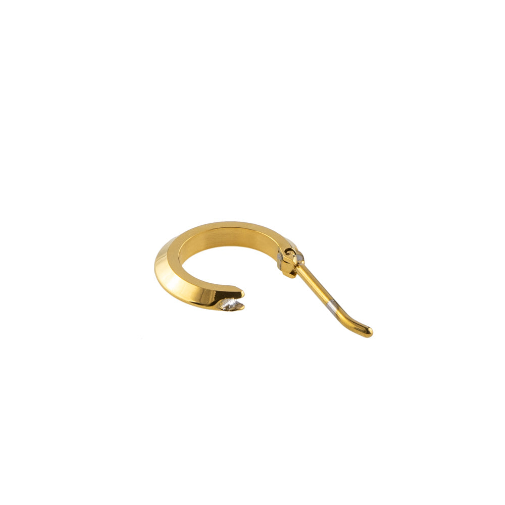 Alavel 選べる フープピアス 遮断機タイプ  カット Sサイズ両耳分 PUPS022-ｐ