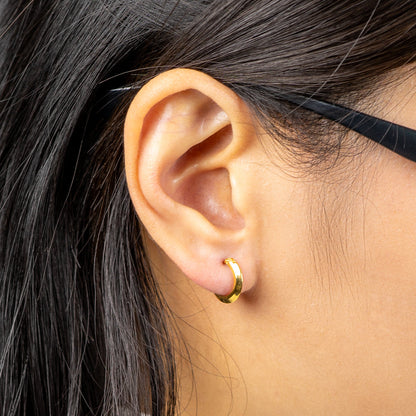 Alavel 選べる フープピアス 遮断機タイプ  カット Sサイズ両耳分 PUPS022-ｐ