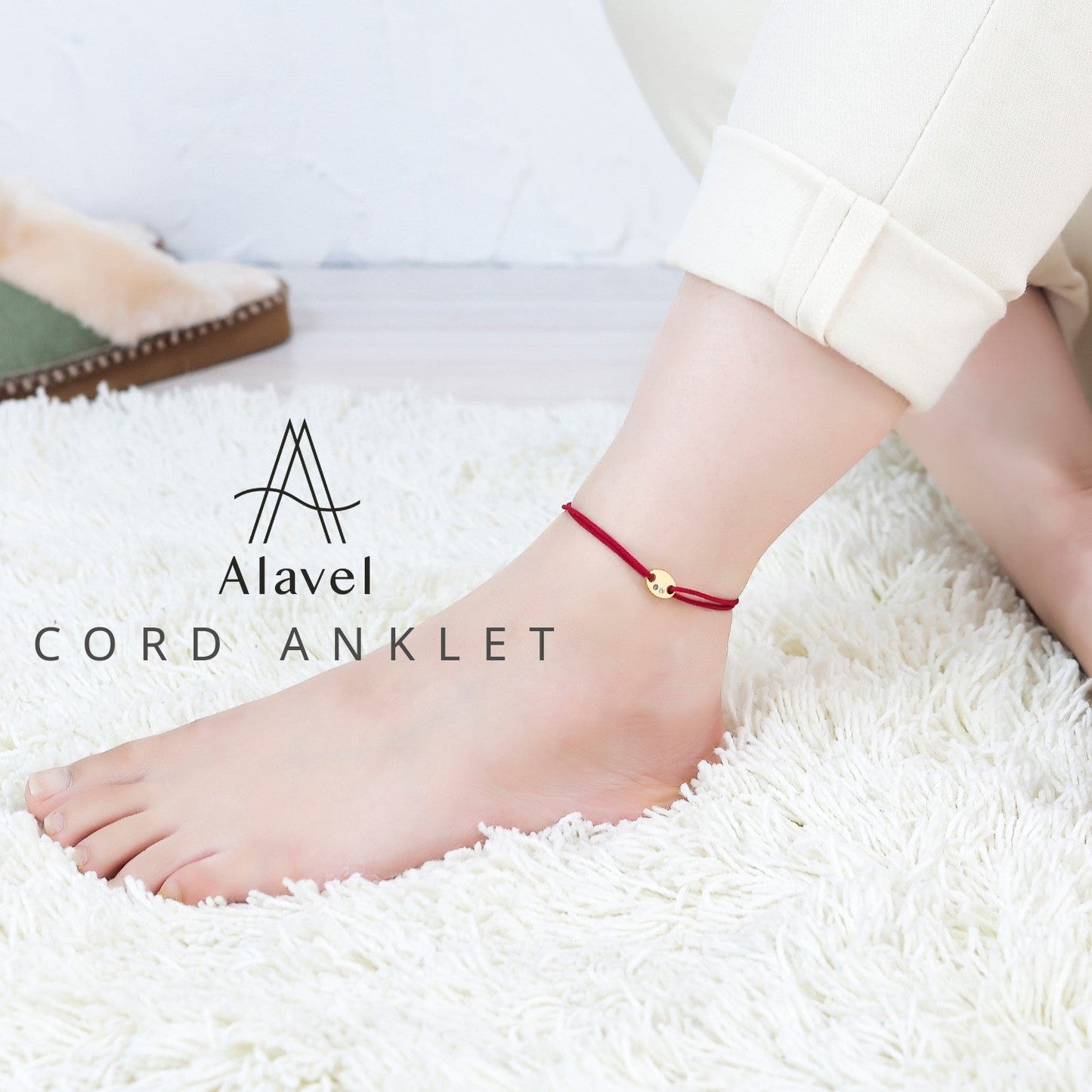 Alavel 選べる コード アンクレット 一本単品販売 USH APA0610